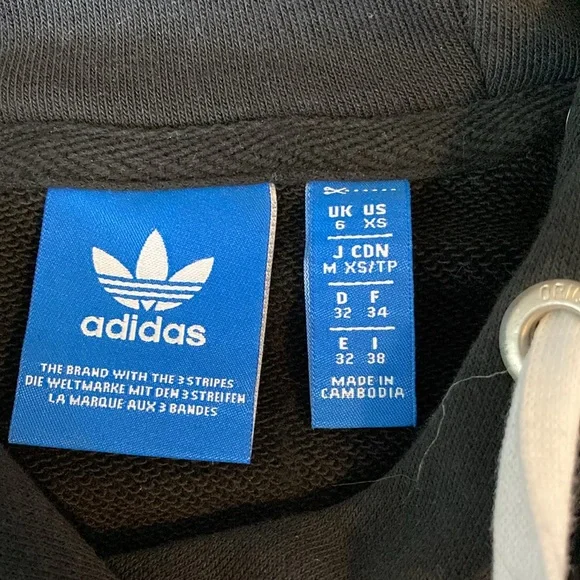 Adidas Cropped Hoodie - Picture 6 of 7
